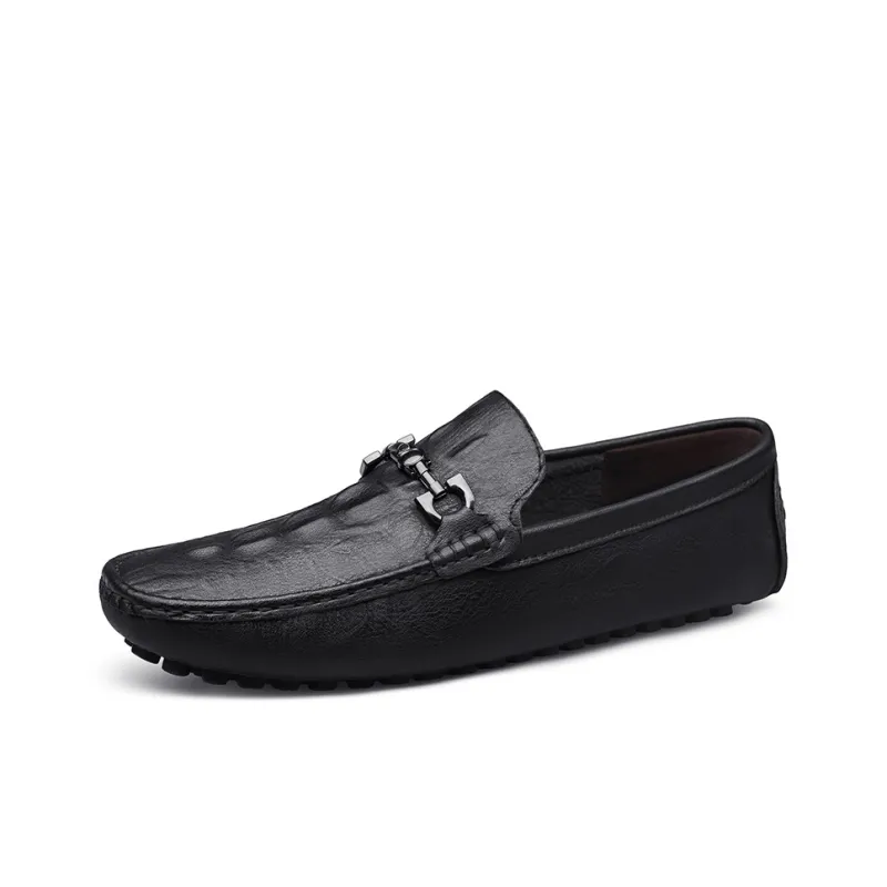 British Knights Gommino Loafers Men's Black-1