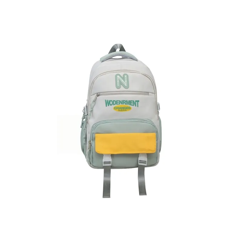 Vack Nylon Backpack Unisex Multicolor-14