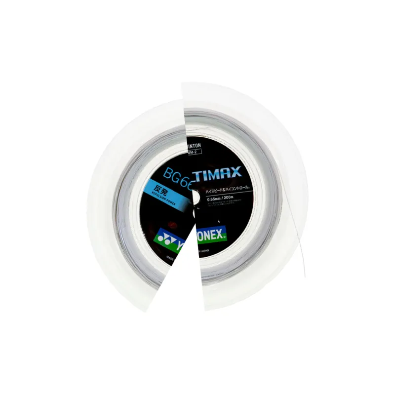 YONEX Badminton Racket Strings White Nylon Court Unisex-3