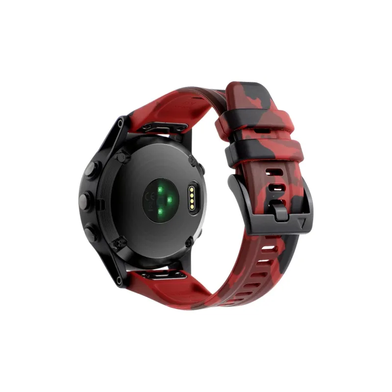 ZHENGGUANG Garmin Compatibility Watch Band Silicone Material-9