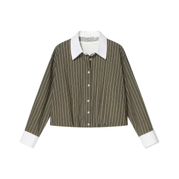 COVERINS Shirts Women's Dark Grass Green