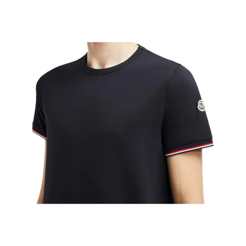 Moncler Tricolor Trimmed T Shirt-4