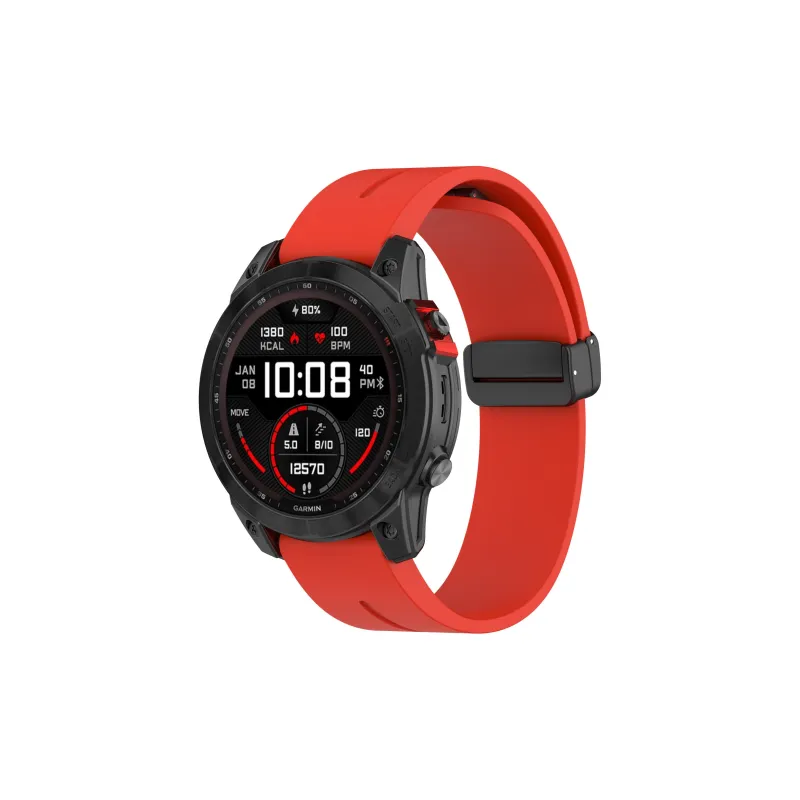 ZHENGGUANG Garmin Compatibility Watch Band Silicone Material-24