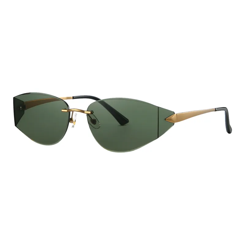 VEGOOS Cupronickel Cat Eye Sunglasses Unisex-2