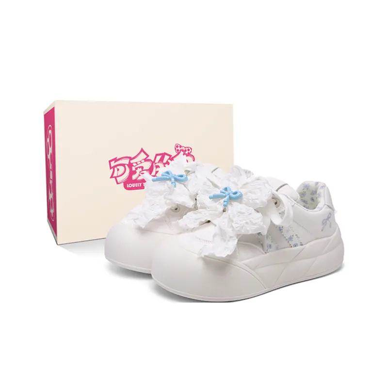 Lovely You Abrasion Resistant Lightweight Slip Resistant Low Top Skateboard Shoes Women's-6