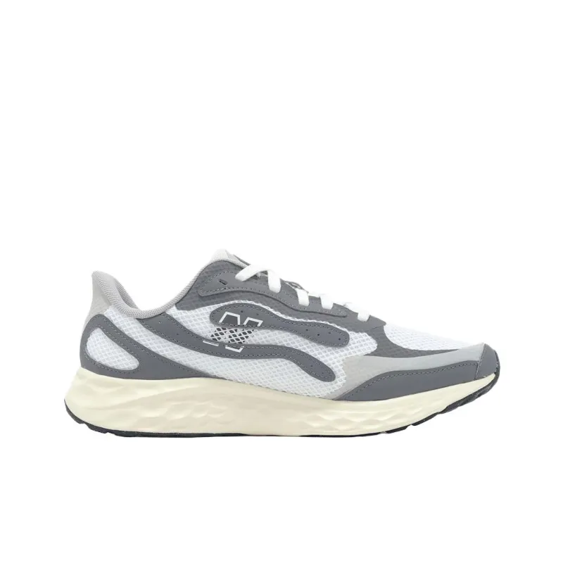 New Balance NB Arishi V4 Anti Slip Wear Resistant Low Top Casual Running Shoes Men's Gray White-1