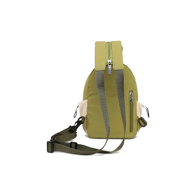 Ceion Keust Oxford Backpack Unisex Black/Green-5