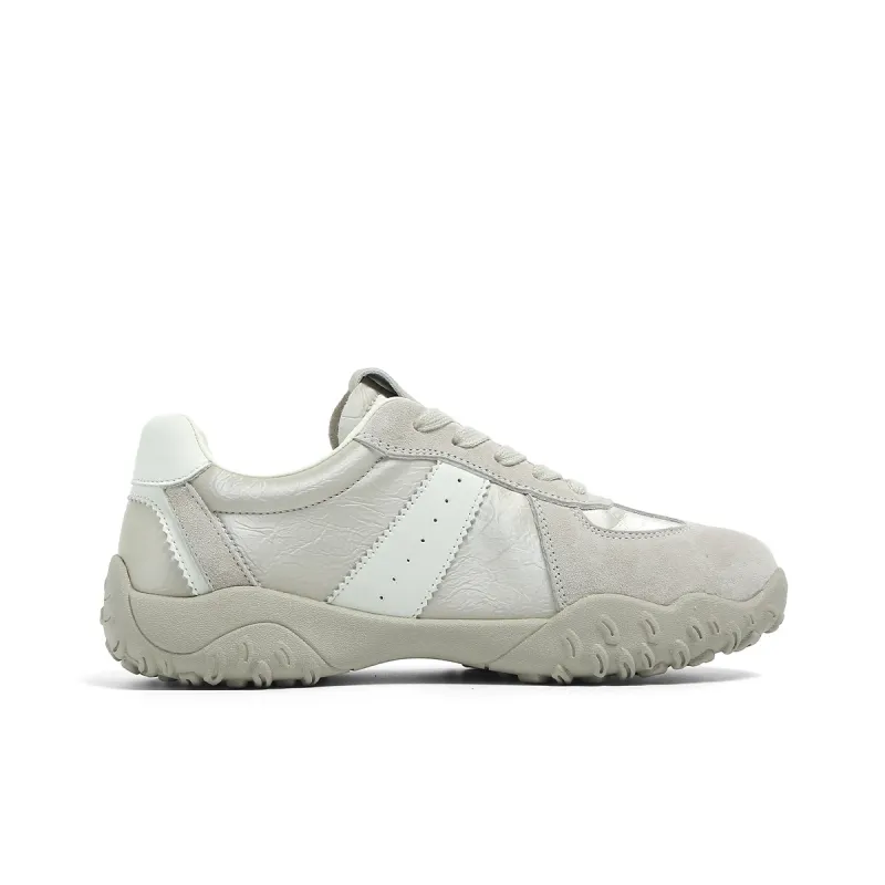 FOREVER 21 Abrasion Resistant Slip Resistant Low Top Casual Shoes Women's Beige-1
