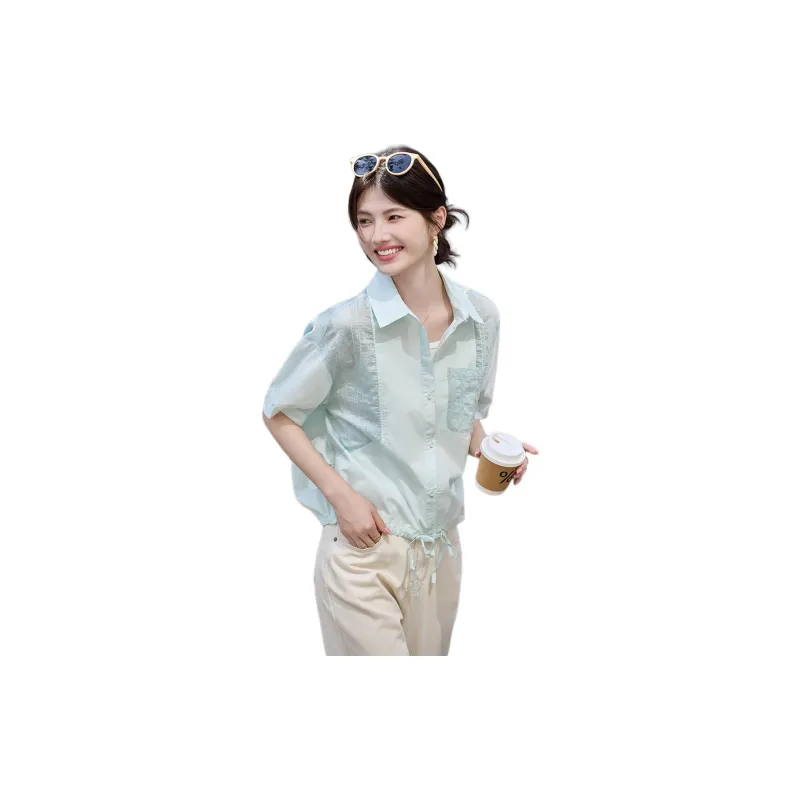 TERRE BLEUE Shirts Women's-4