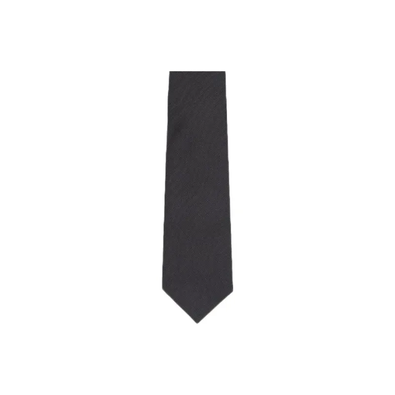 Bottega Veneta Silk Ties Men's Black-2