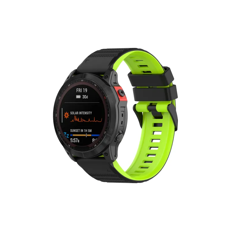 ZHENGGUANG Garmin Compatibility Watch Band Silicone Material-30