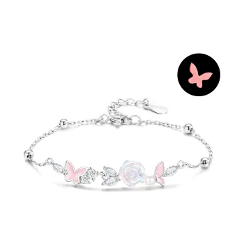 ZSY Silver 925 Bracelets Women's Box Girlfriend