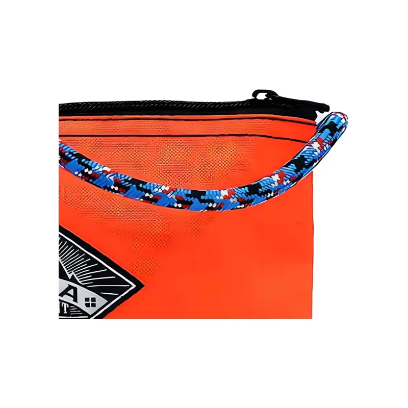 GAGA EQUIPMENT Nylon Envelope Bag, Shoulder Bag, Crossbody Bag Mini Unisex Fluorescent Orange-2