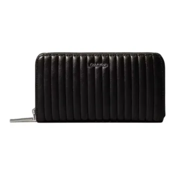 CALVIN KLEIN PU Polyurethane Wallet Tubas Women's Black