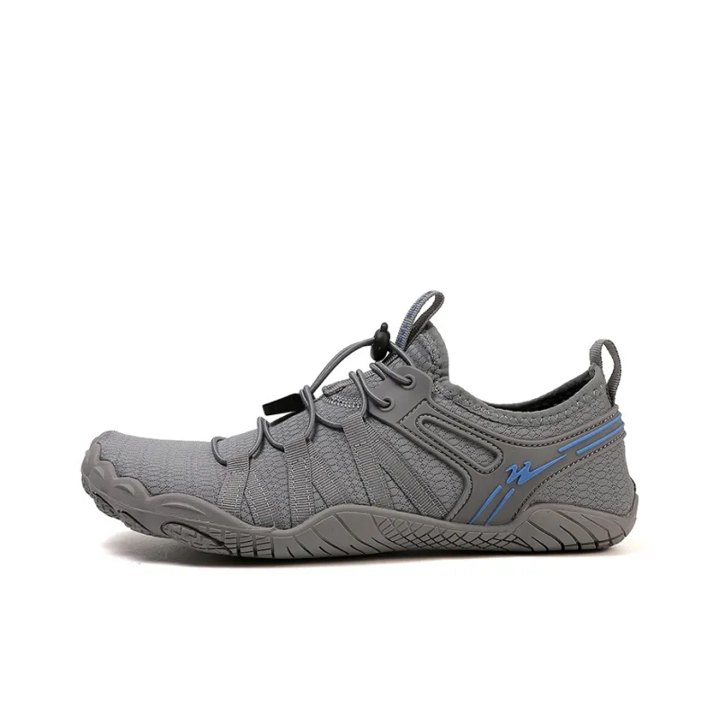 Binary Slip Resistant Quick Dry Lightweight Low Top Outdoor Shoes Men's Dark Gray-0