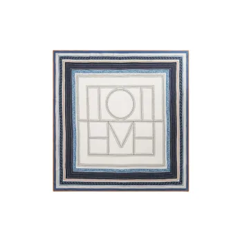 TOTEME Mulberry Silk Scarves Women's Beige Yellow