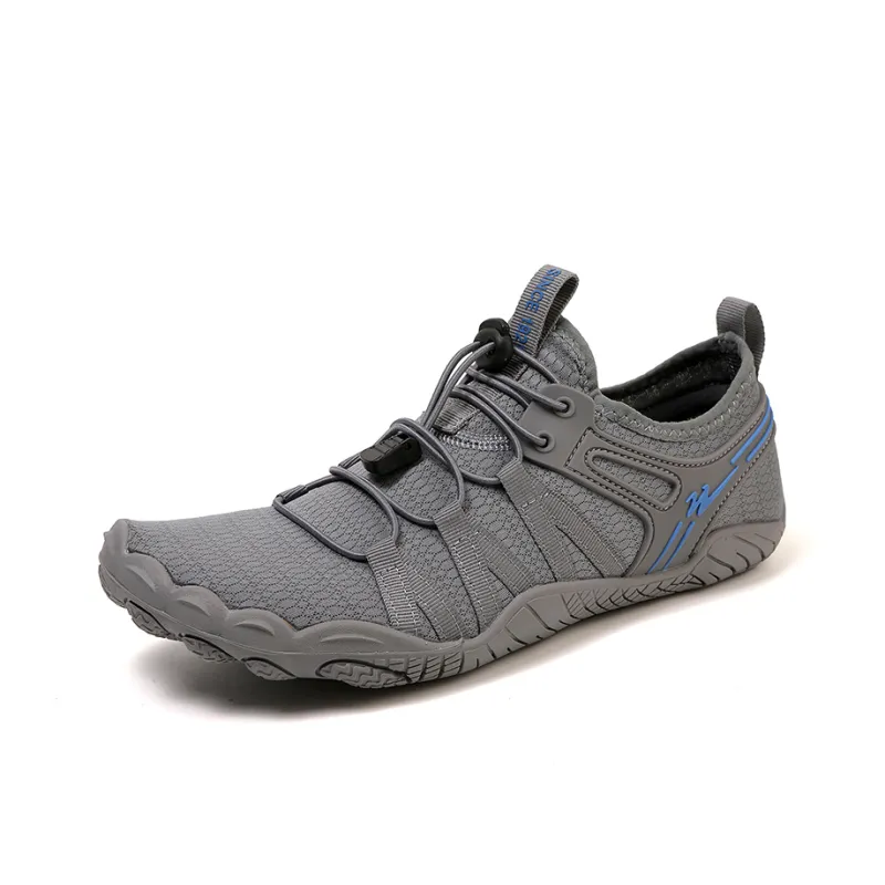 Binary Slip Resistant Quick Dry Lightweight Low Top Outdoor Shoes Men's Dark Gray-2