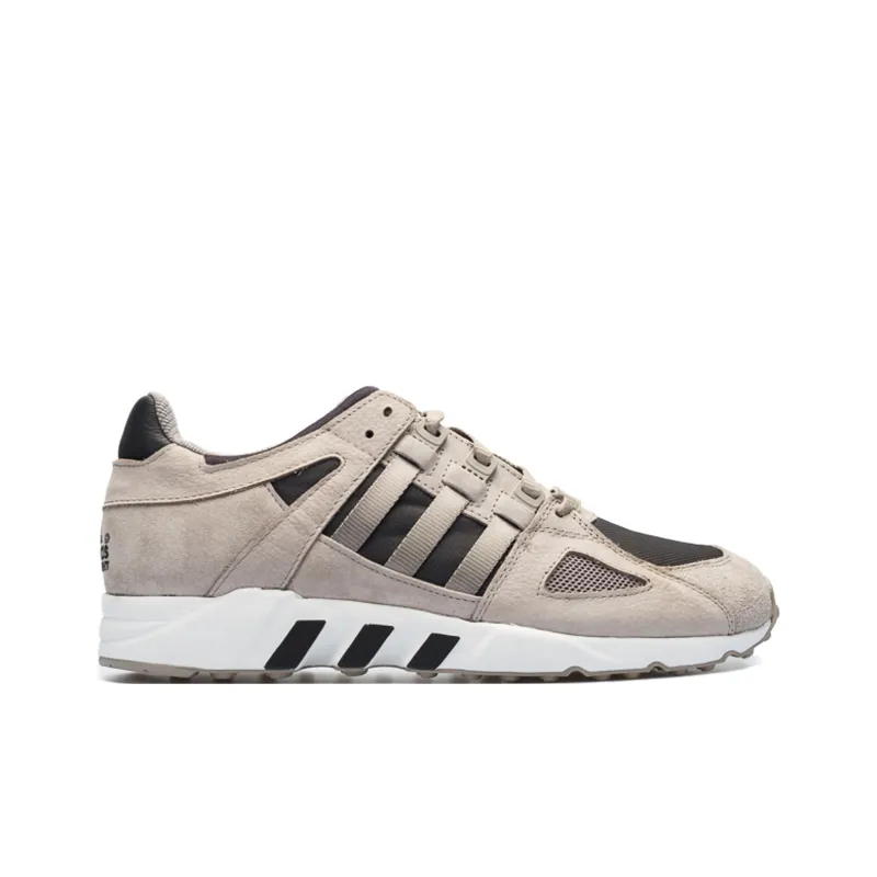 Adidas EQT Running Anti Slip Wear Resistant Low Top Running Shoes Men's Light Khaki-1