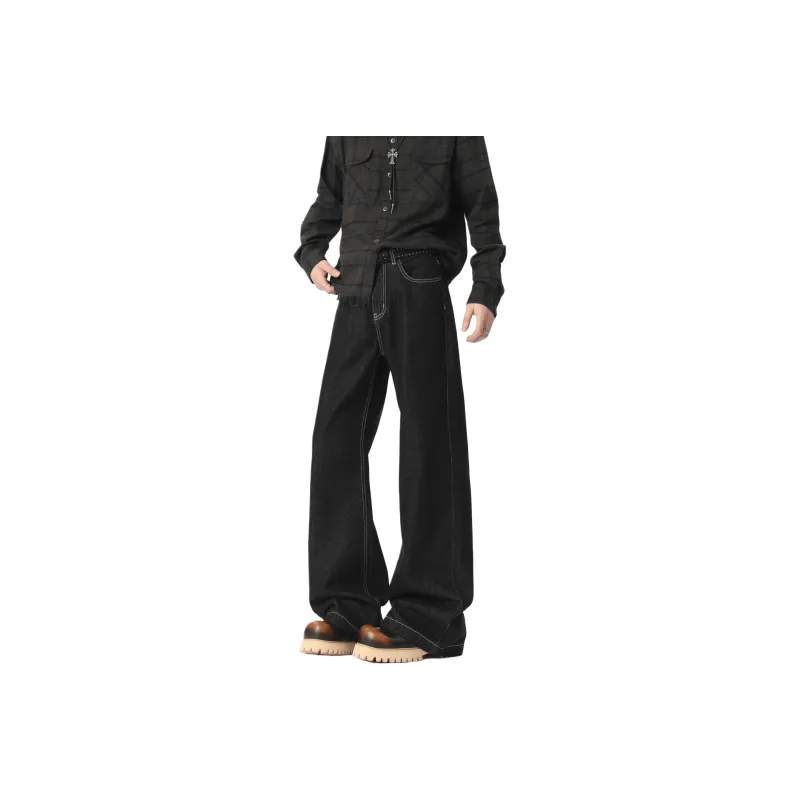 HAPPY PARTY Jeans Unisex Black-0