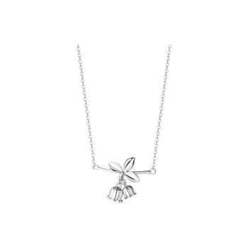 FROMLOVER 925 Sterling Silver Necklaces Women's