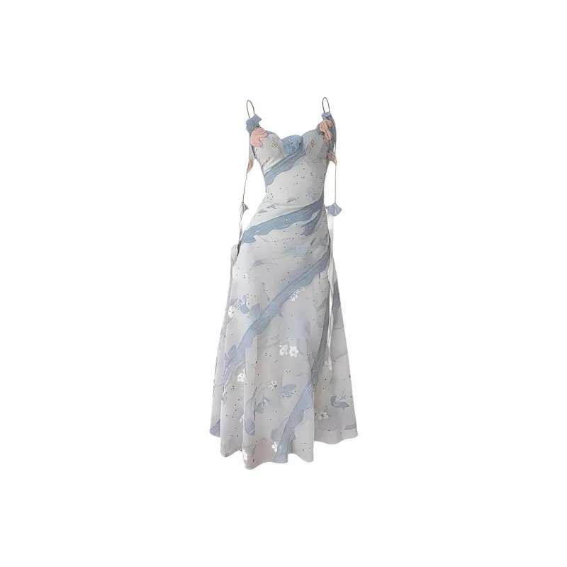 ABBY GODDESS Slip Dress Women's-0