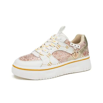 HR Low Top Skateboard Shoes Women's Beige