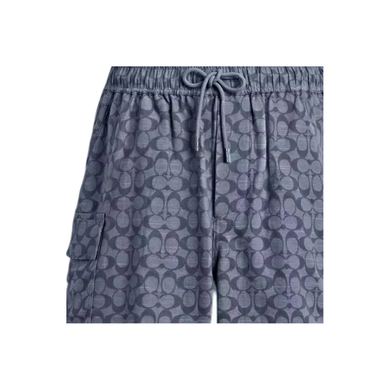 COACH SS25 Casual Shorts Men's Blue-1