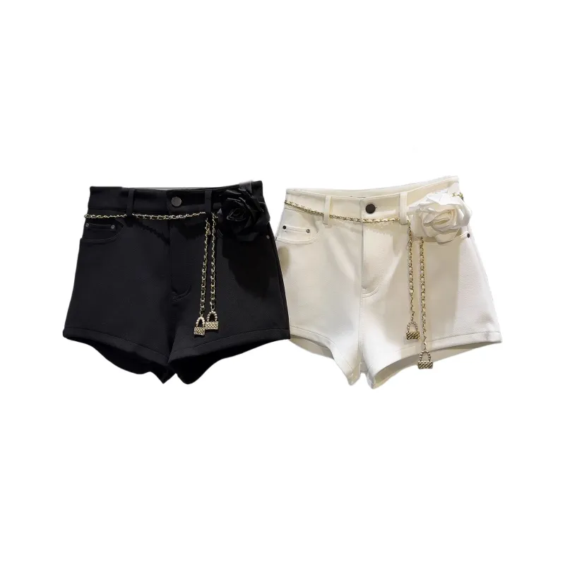 YINLEI Denim Shorts Women's-1