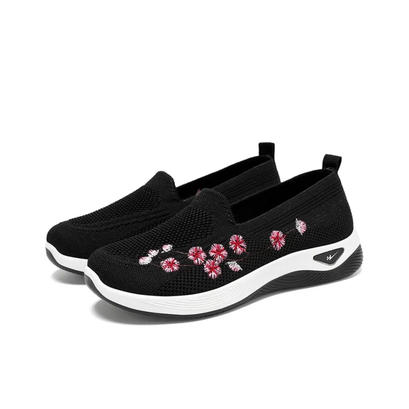 DOUBLE STAR 88 Flyknit Anti Slip Wear Resistant Low Top Casual Shoes Women's-9