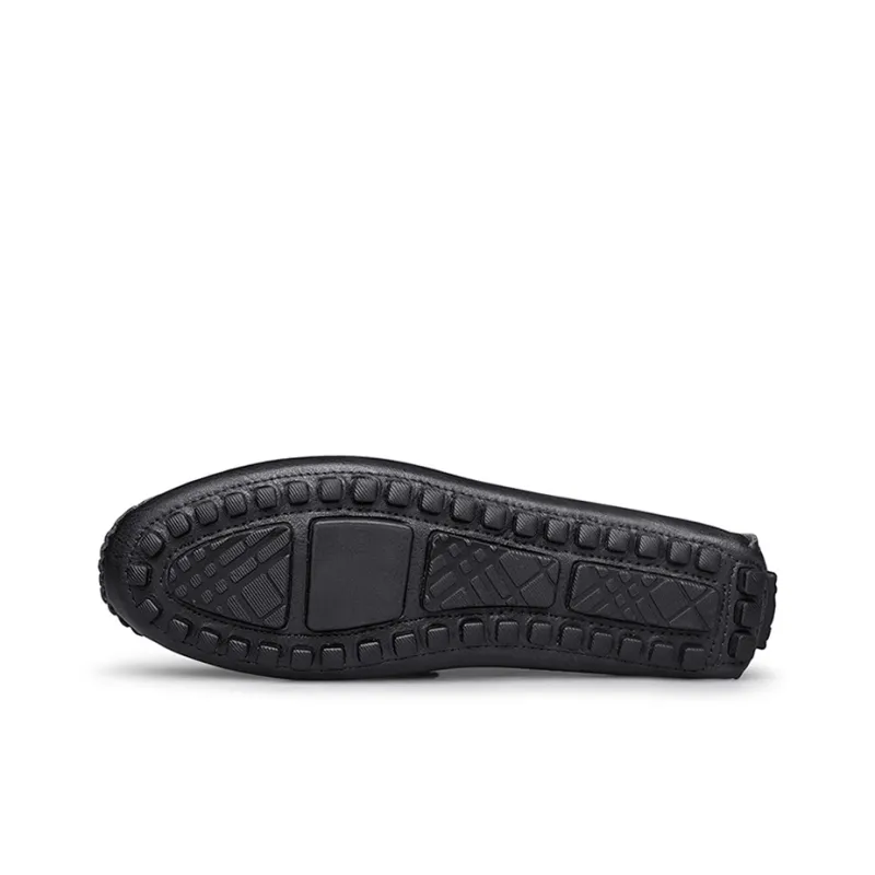 British Knights Gommino Loafers Men's Black-3