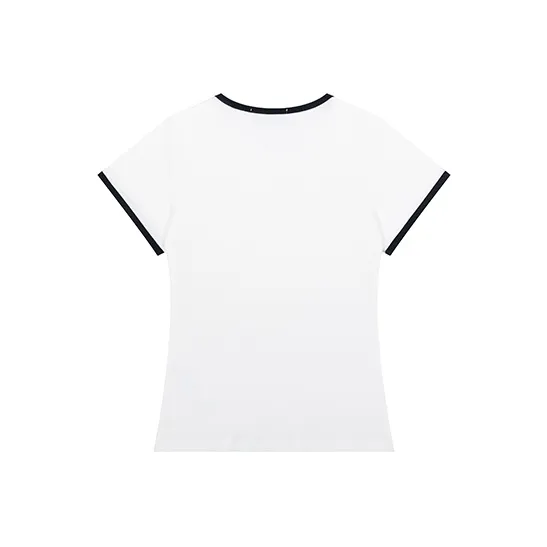 1ESS LA MODE T Shirts Women's White-1