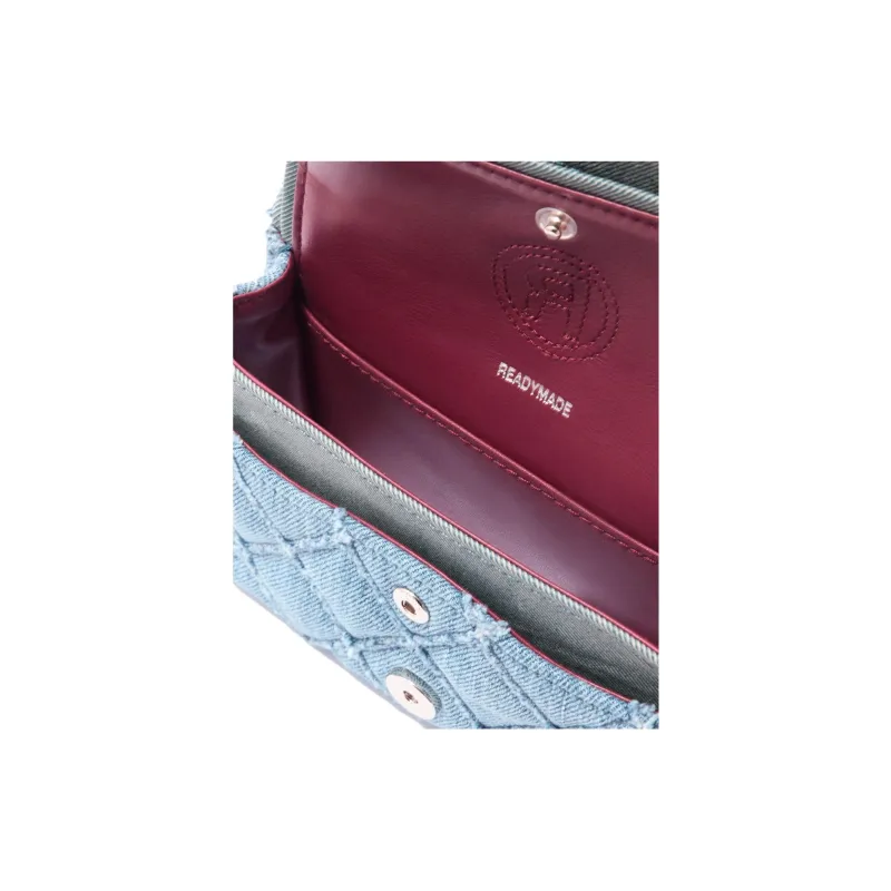 READYMADE Denim Crossbody Bag, Shoulder Bag Mini Men's Blue-3