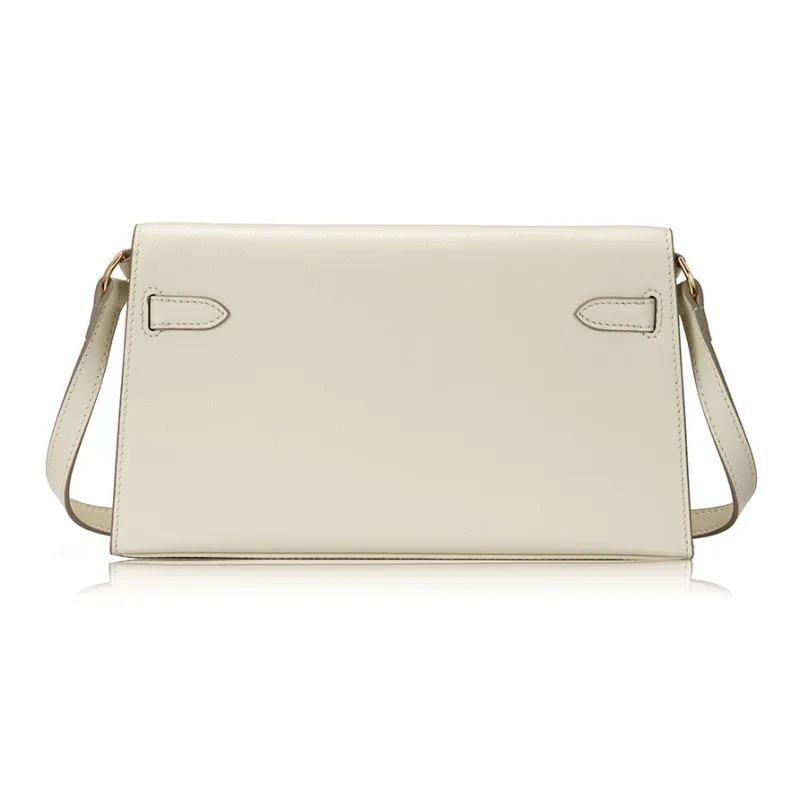 ROBERTA DI CAMERINO Cow Leather Shoulder Bag Women's Black/Ecru-9