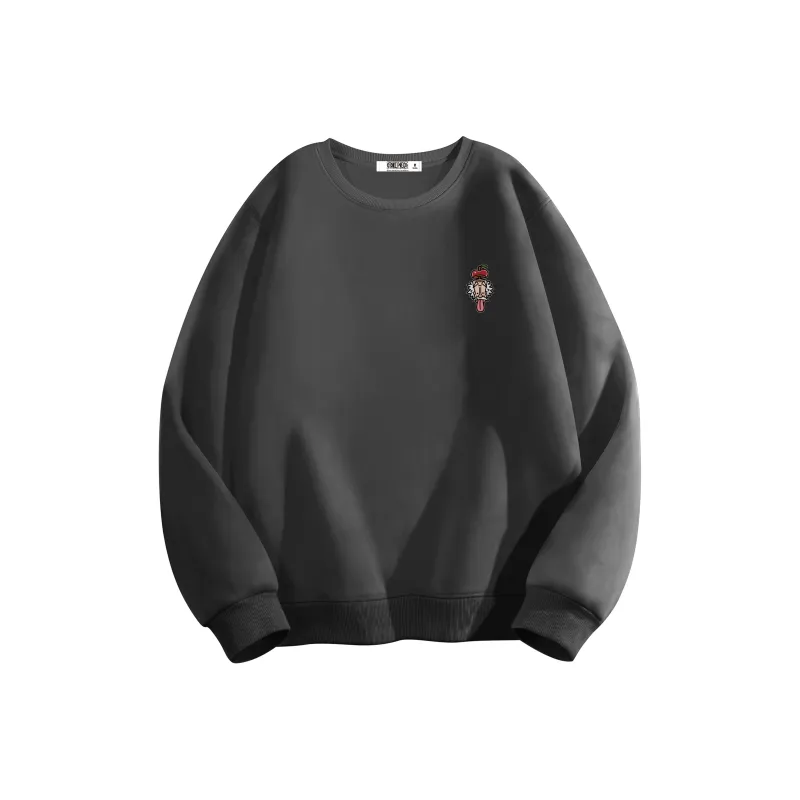 ONE PIECE Drop Shoulder Long Sleeved Sweatshirt Unisex-14