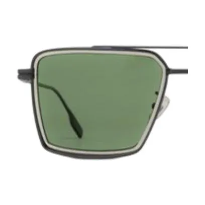 Zegna Metal Aviator Sunglasses Men's Black-2