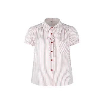 Ning Cai Yuer Shirts Women's Red