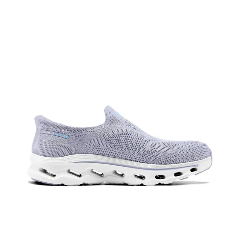 Skechers Women's GO WALK Anti Slip Wear Resistant Low Top Casual Shoes Women's Purple-1