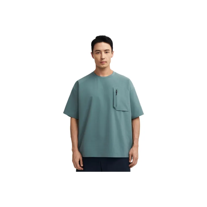 DESCENTE BLEU SS25 T Shirt Men's-3