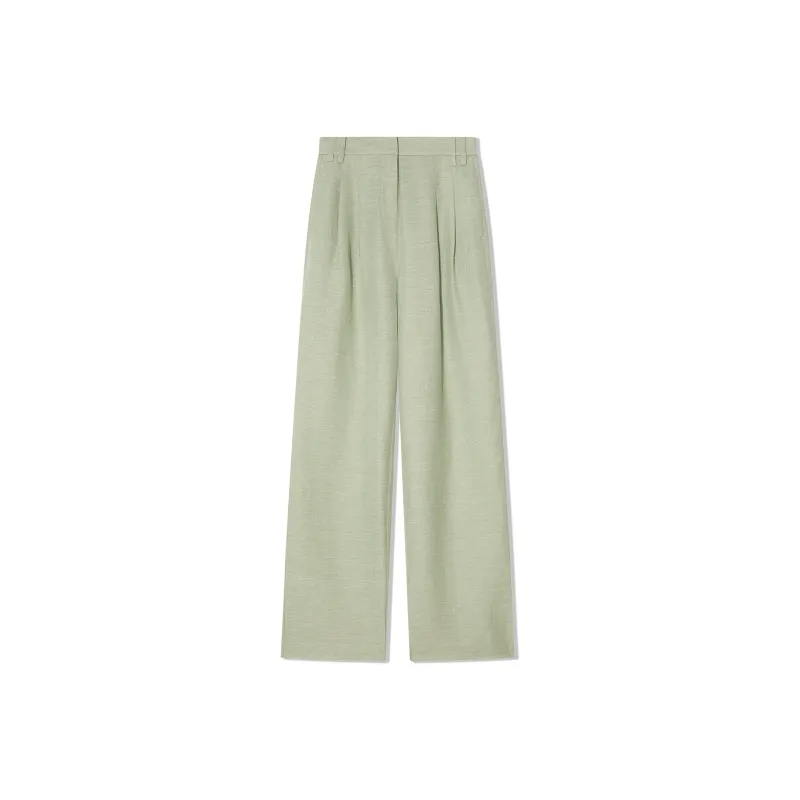 COVERINS Casual Pants Women's Moss Green-5