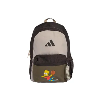 Adidas Polyester Backpack Kids' Night Brown & Olive Strata & Magical Beige