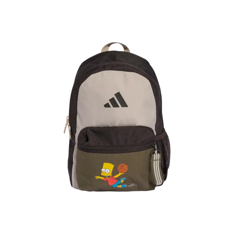 Adidas Polyester Backpack Kids' Night Brown & Olive Strata & Magical Beige-0