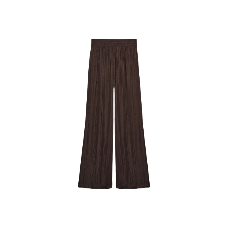 ZARA Casual Pants Women's Brown-1
