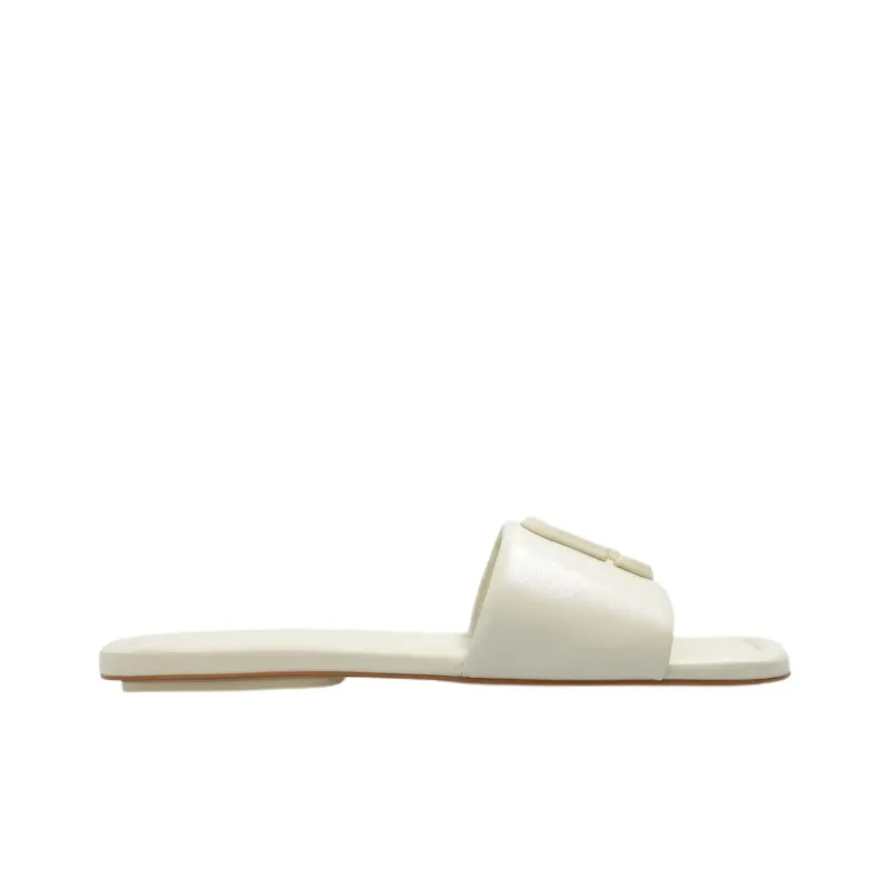 MARC JACOBS Quiet Slide Slippers Women's Ivory-1