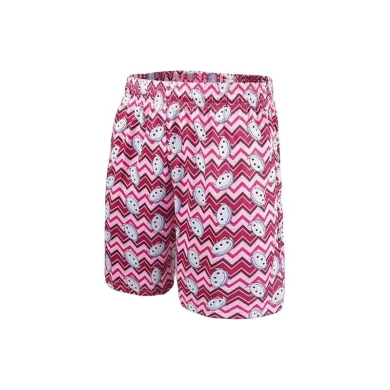 GOSNACE Casual Shorts Unisex Pink Red Color-0