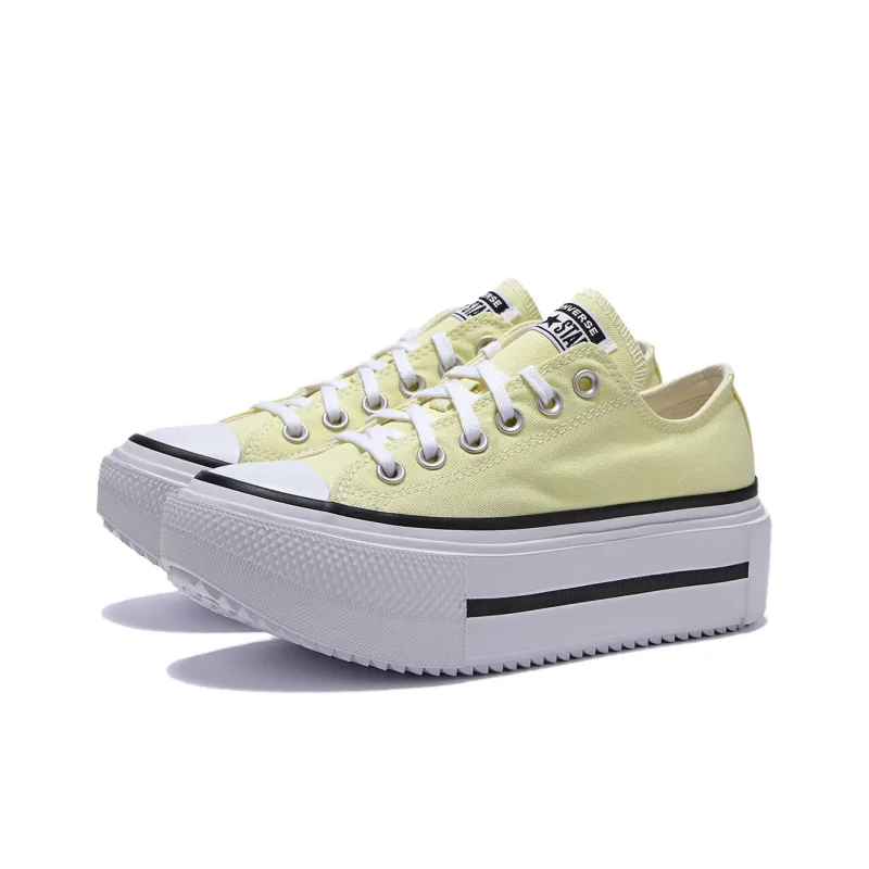 Converse Chuck Taylor All Star Lift Double Stack Low 'Lemon Slushy'-2
