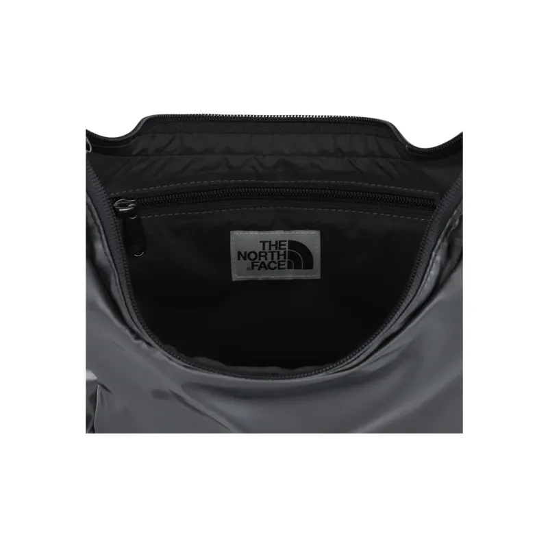 THE NORTH FACE Nylon Hobo Bag, Crossbody Bag, Shoulder Bag Mini Unisex Silver Gray-4