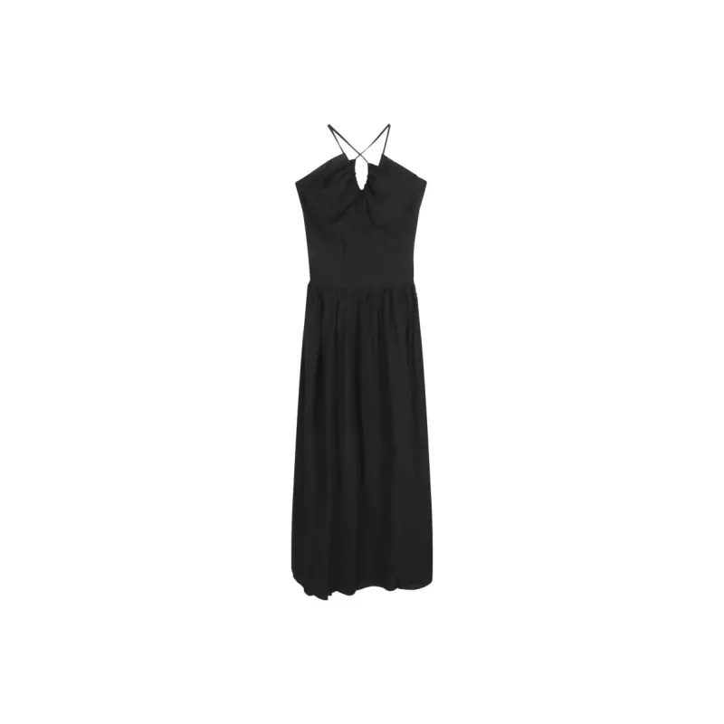 MISS VIGOR Slip Dresses Women's Black-0