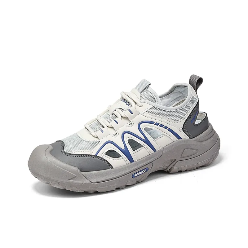 Warrior Anti Slip Wear Resistant River Trekking Shoes Men's Gray-1