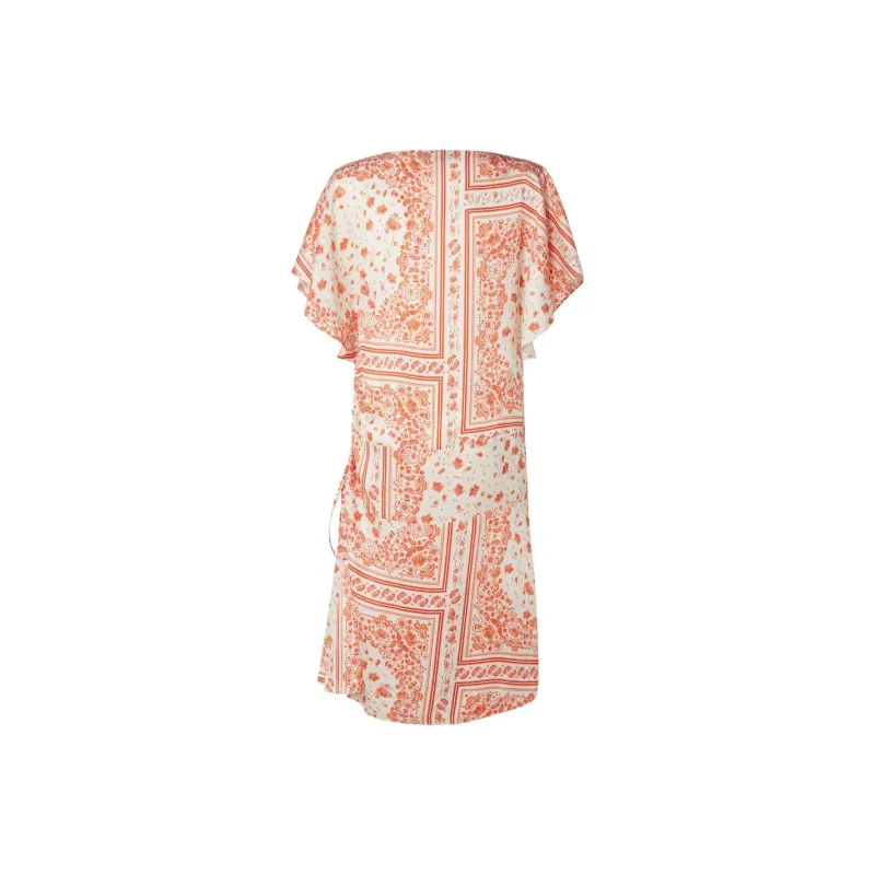 FENDI Short Sleeved Dress Women's White-1
