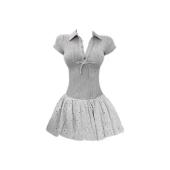PLUSONEONE+ Short Sleeved Dress Women's